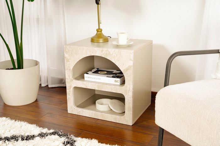Hanah Home Lorin - Traverten Marble